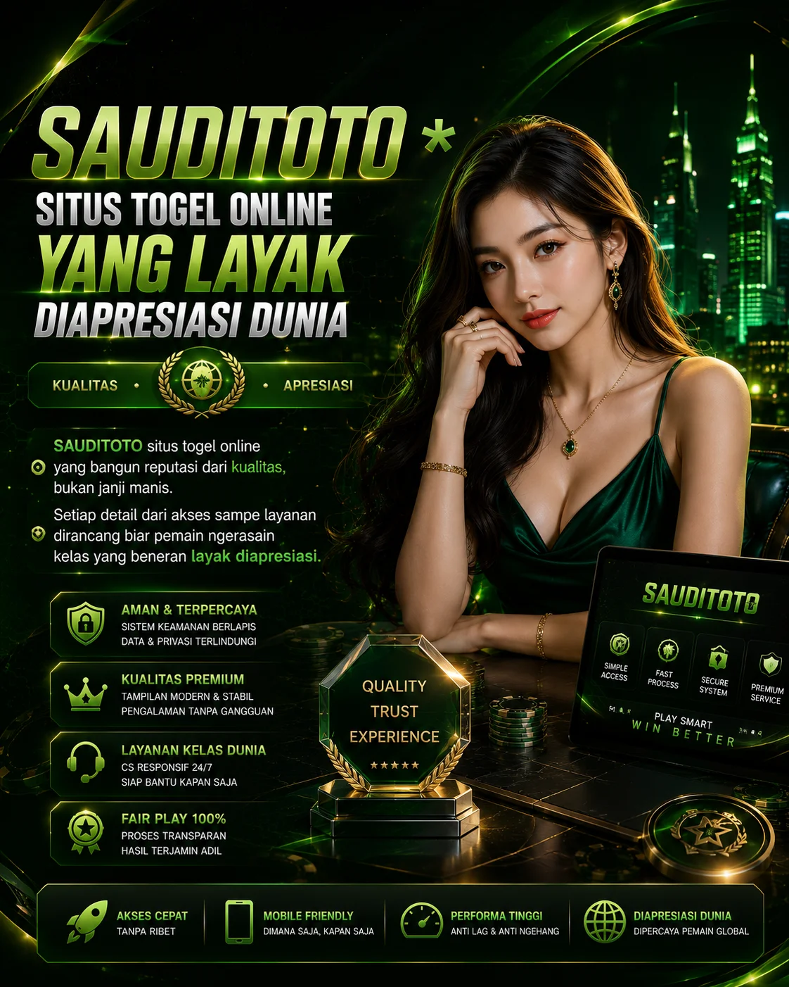 SAUDITOTO * Situs Togel Online yang Layak Diapresiasi Dunia